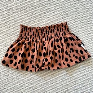 HUXbaby girl animal print skirt 18-24 months